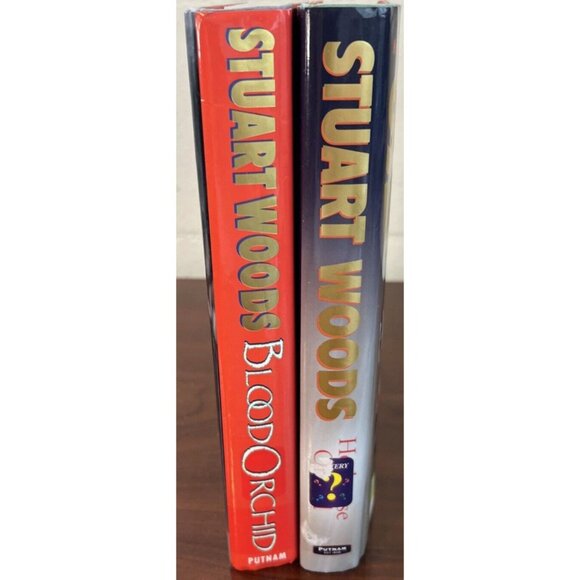 Stuart Woods 2 Hardcover Book Lot; Blood Orchid & Hothouse Orchid - Picture 2 of 8